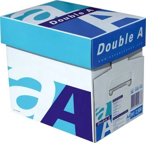 Double Sided printing A4 copy paper 80gsm excellent printing Ream box