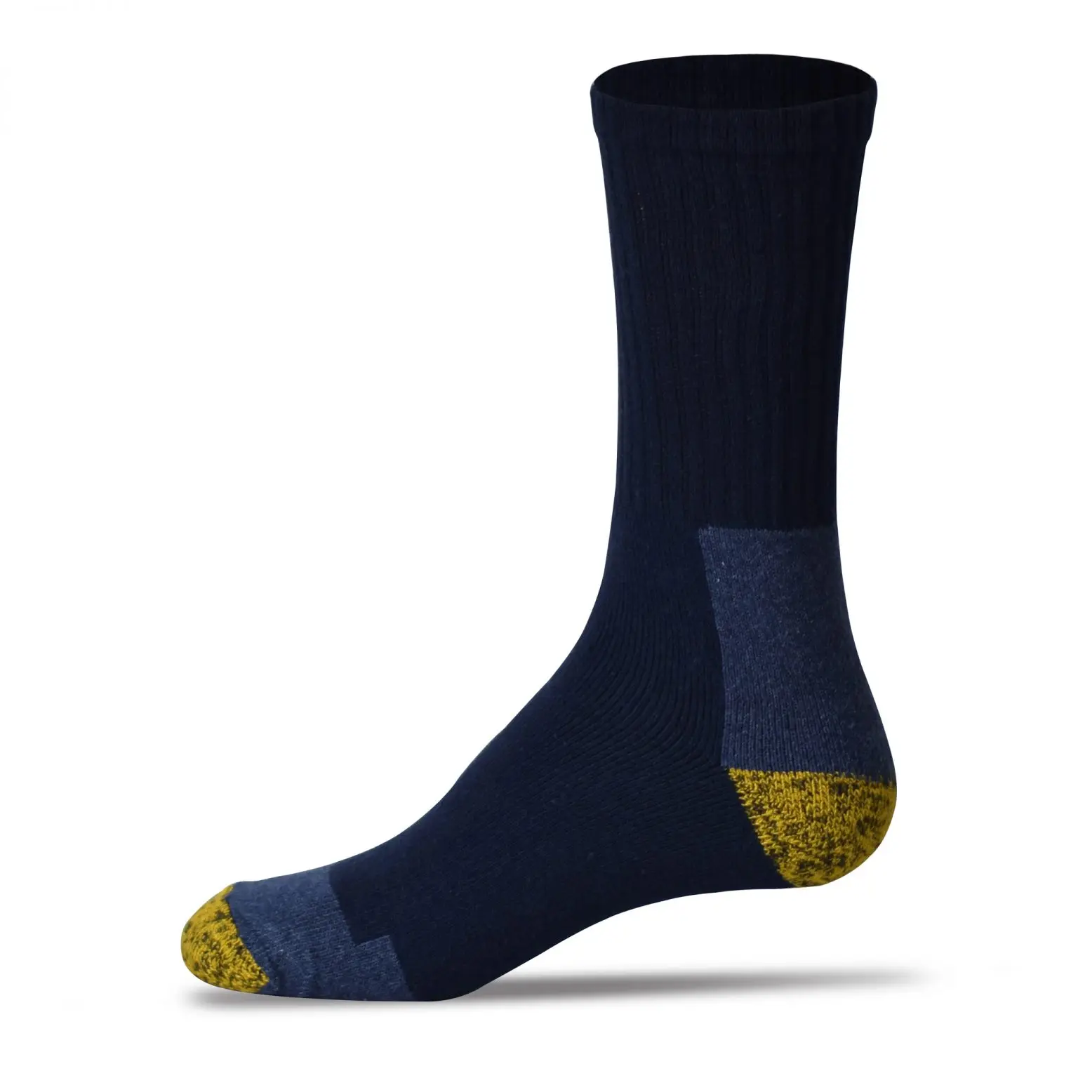 Wholesale Men's Cushioned Durable Cotton Work Gear Crew Socks With