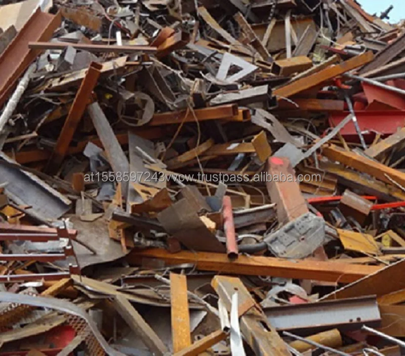 Top Quality Steel Scrap / Hms 1&2 Scrap / Heavy Metal Scrap For Export