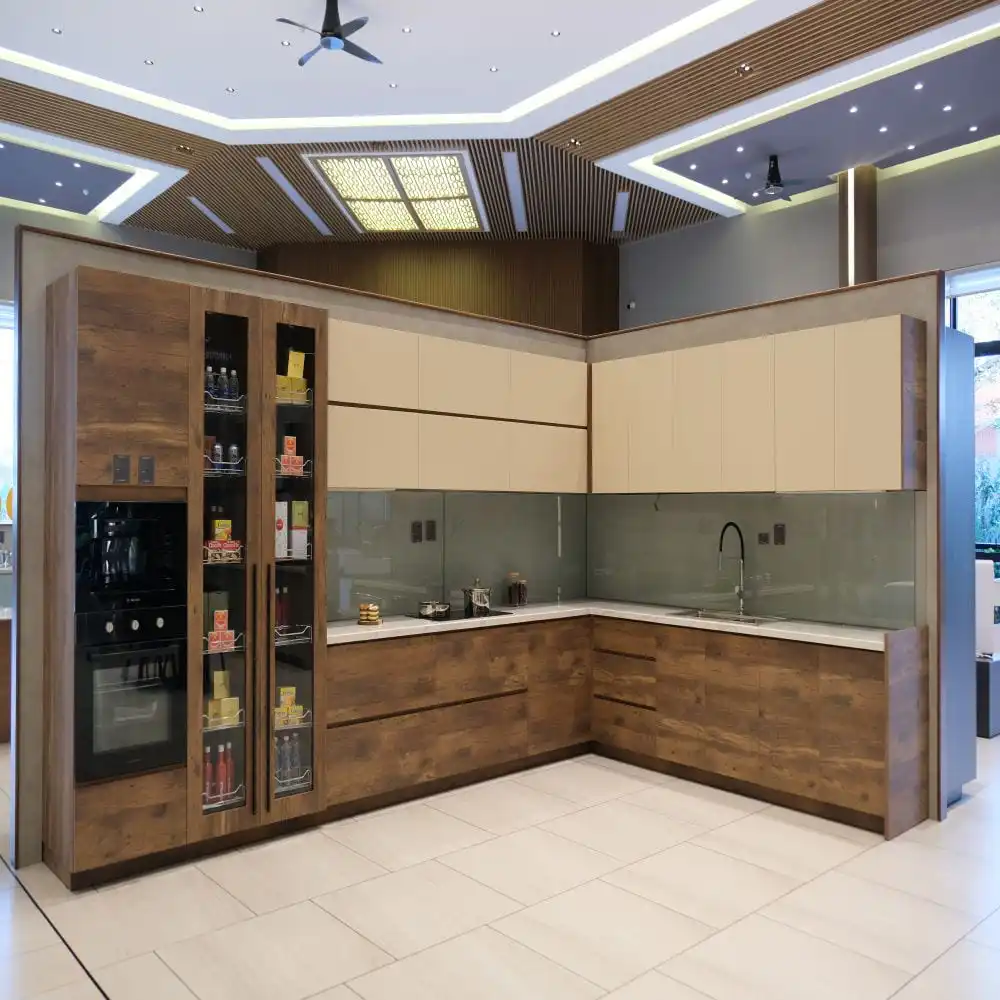 Modern Designs Kitchen Good Price Wooden Furniture Customized Rta & Assembled Vietnam