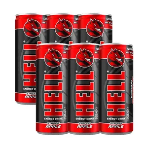 Factory Price Hell Classic Energy Drink Cans 250ml & 500ml Bulk Packaging