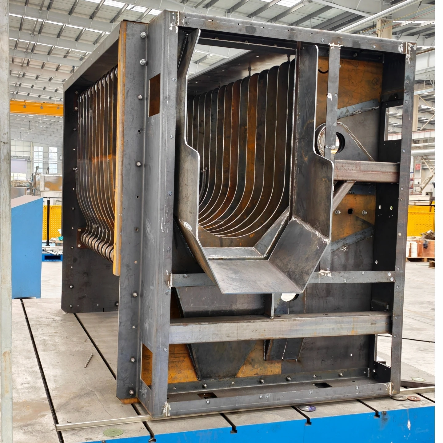 Automatic spiral pig hair removal machine - high speed hair removal in slaughterhouses