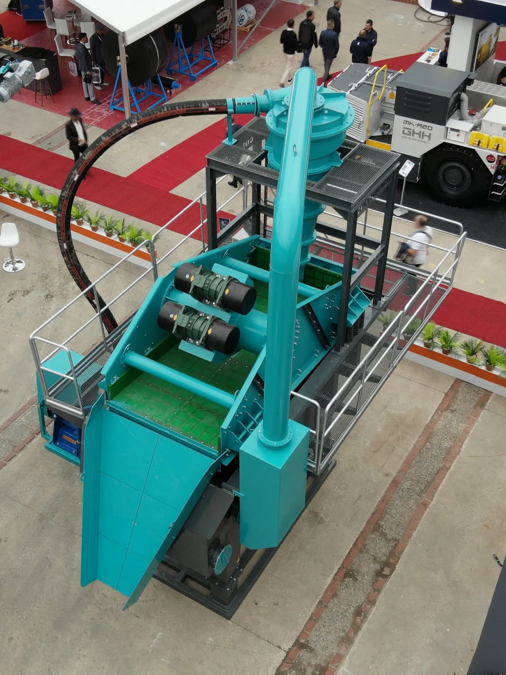 Dewatering Screen and Hydrocyclone / Sand Washing Machine