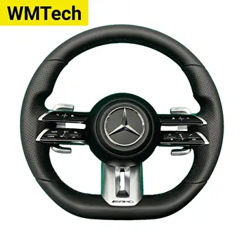 Custom Steering Wheel Fit for Mercedes Benz AMG C, E, S,  G, GL, GLS model Mercedes Benz Steering Wheel W205 W213 W222 W223