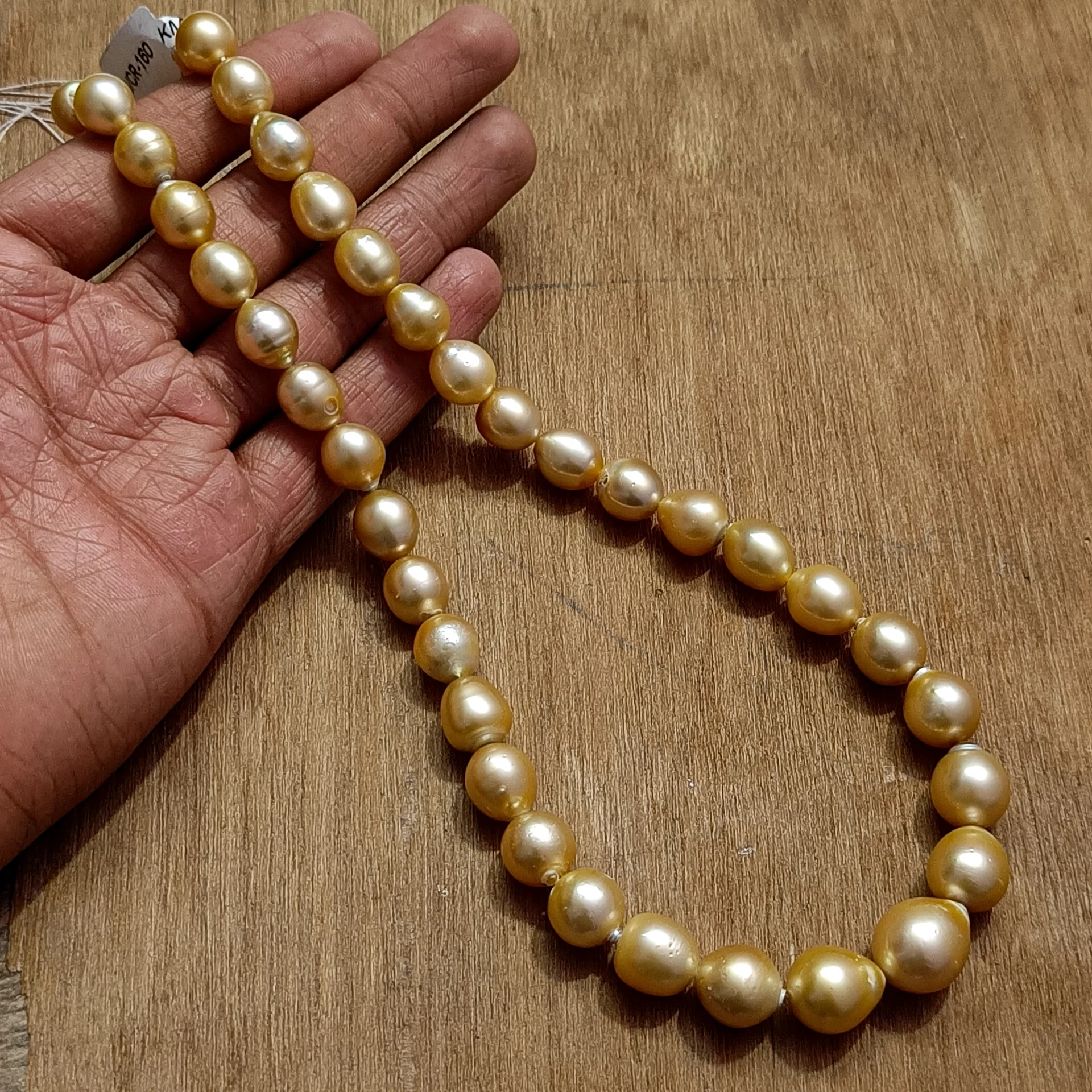 South Sea Pearls Philippines Online Natural Golden South Sea Pearl Beads For Jewelry Making 10-14mm Natural