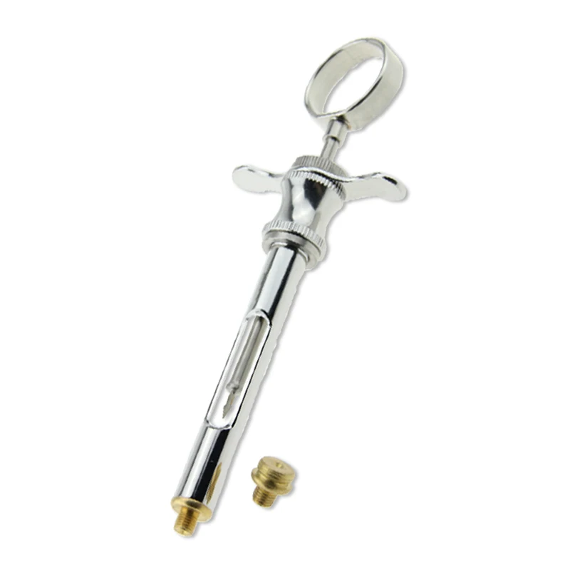 Syringe Type Carpule with Suctor Rosa/safe Design Stainless Steel Dental Agar Impression Syringes Dental Instrument