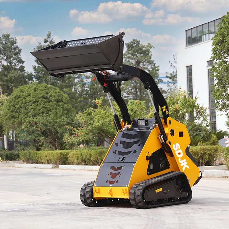 Бесплатная доставка сельскохозяйственный колесный погрузчик EPA с бортовым поворотом 500 кг маленький мини-погрузчик на продажу