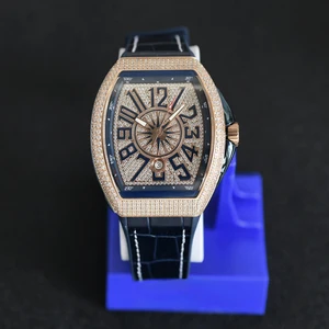 High-end Business Trendy Sports Men's Mechanical Watch with Sapphire Crystal Full Dial Waterproof Automatic Luxury Brand Watches