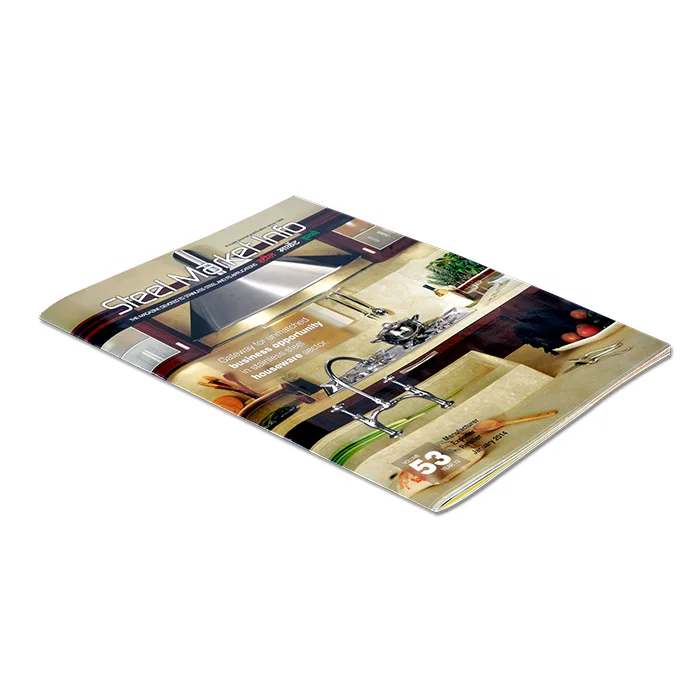 High Quality Glossy Full-Color Catalog Magazine Book Printing Custom ...