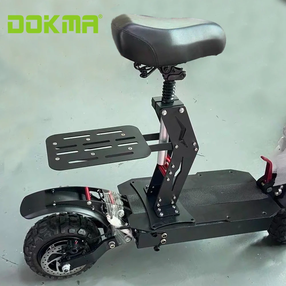 Dockma Electric Scooter Seats Are Optional And Equipped With Rear Seat Scooter Accessories That