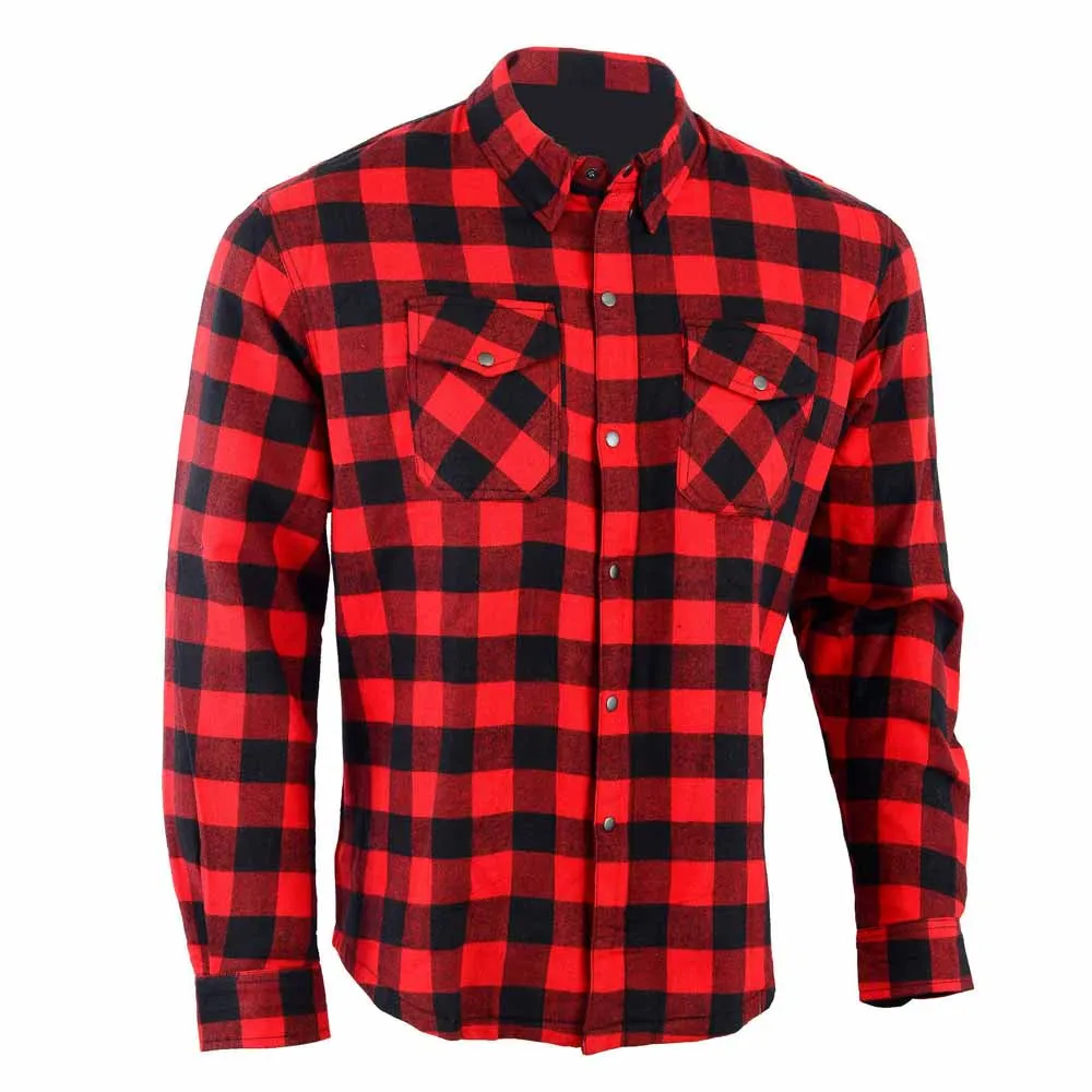 Wholesale Motorbike Protective Flannel Shirt For Men And Women ...