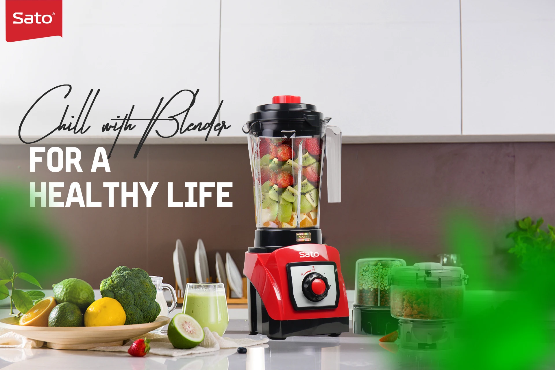 Sato Mx6406a Multifunction Blender Luxurious Multipurpose Blender