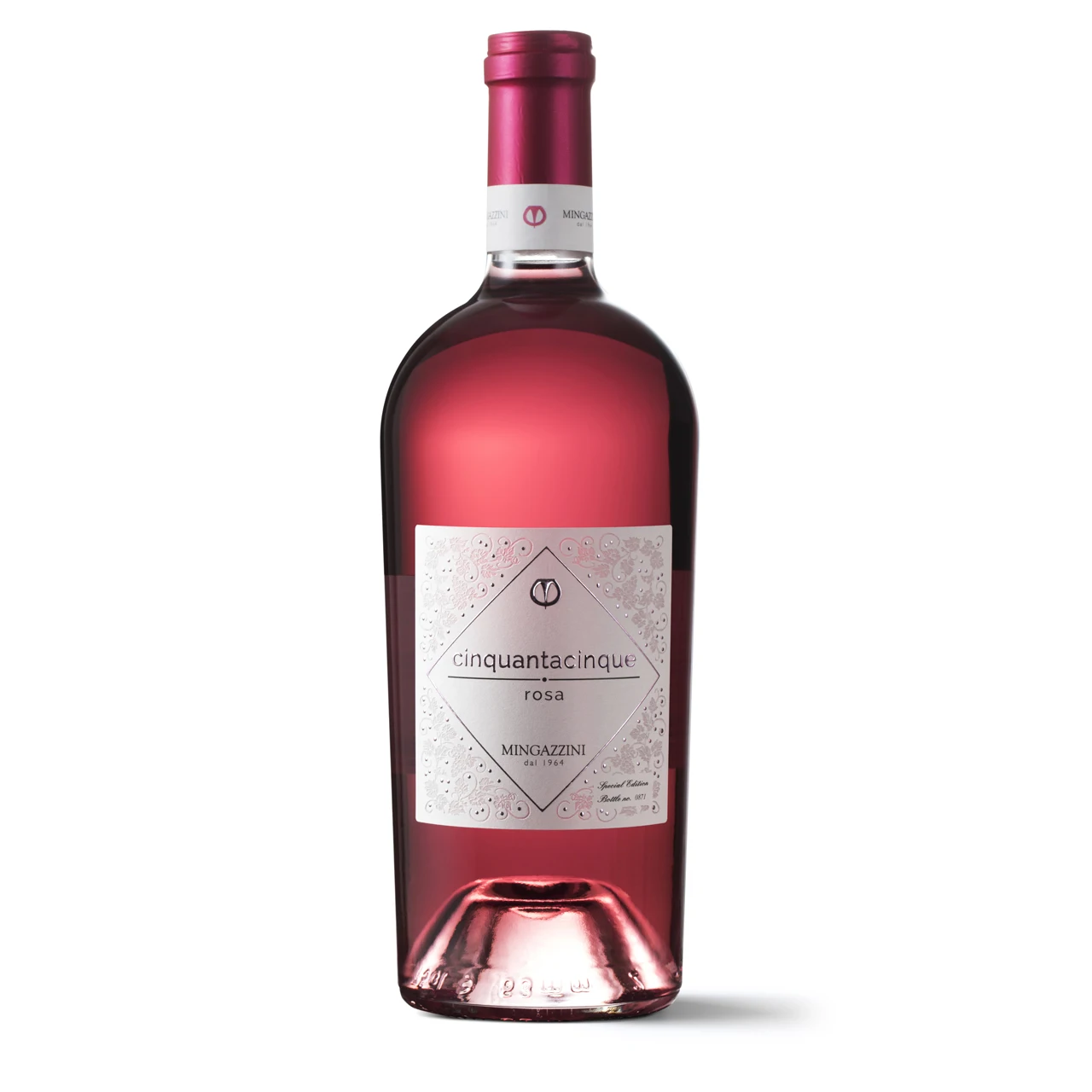 Premium Italian Still Rose Wine Cinquantacinque Rosa Rubicone Rosato