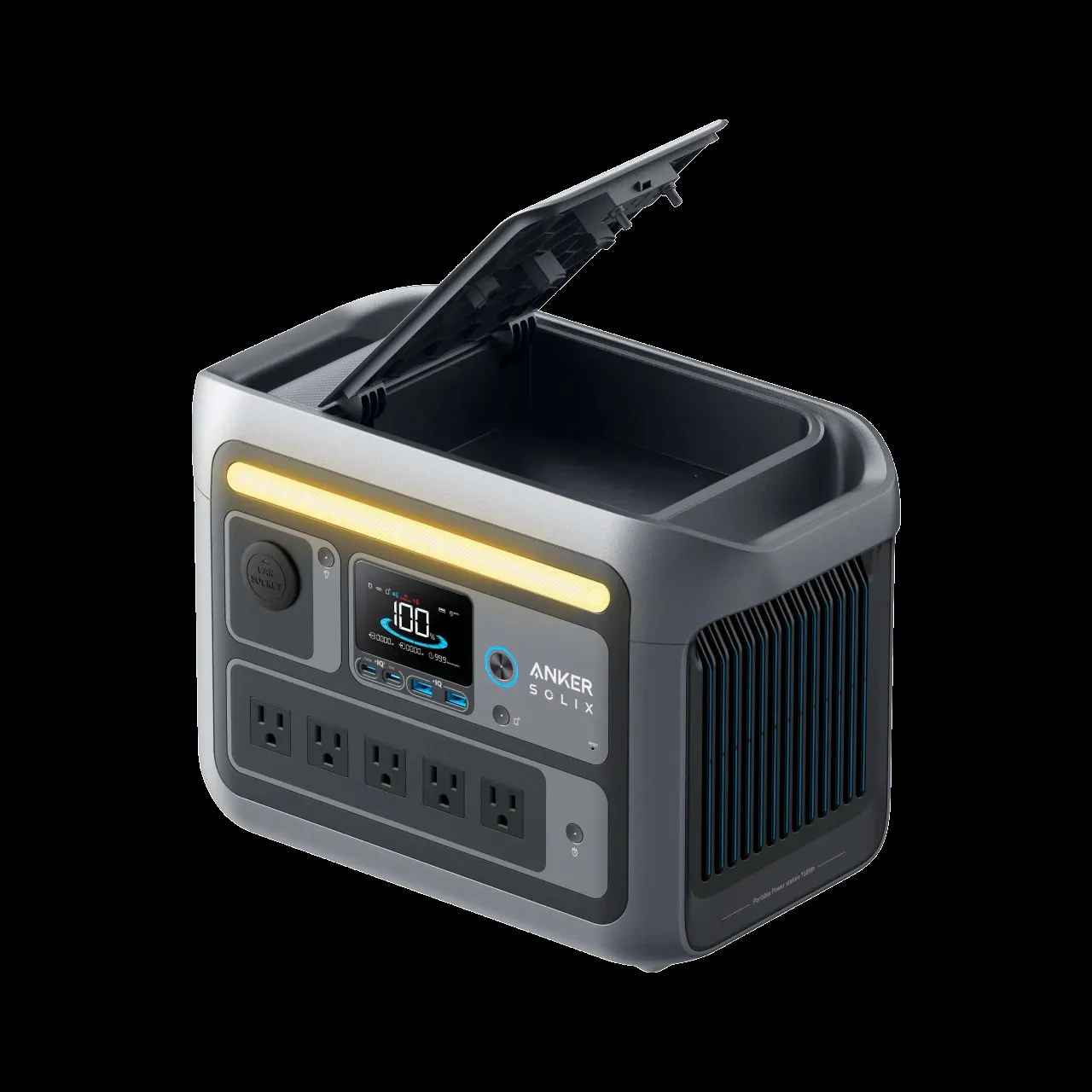 Anker SOLIX C800 Portable Power Station - 768wh Capacity