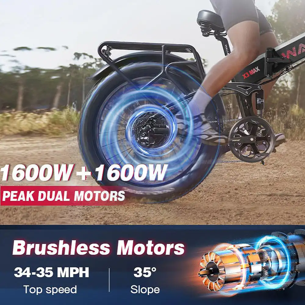 2024 Wallke X3 Pro Electric Folding Bike Convenient and Eco-Friendly Product