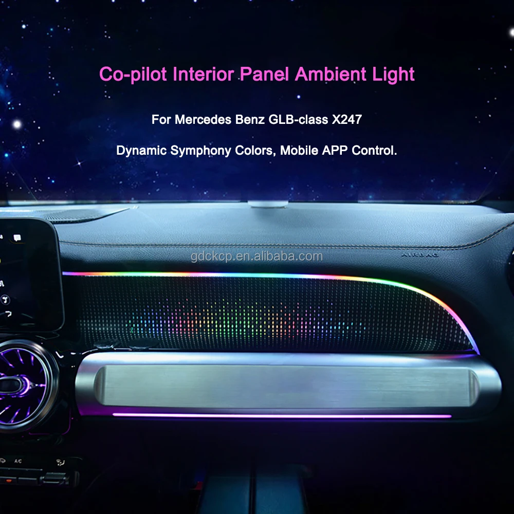 Mittelkonsole Bedienpanel Für Mercedes B/GLB/GLA Klasse - Carbon Optik