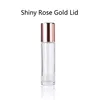 Clear + Bright rose gold cap