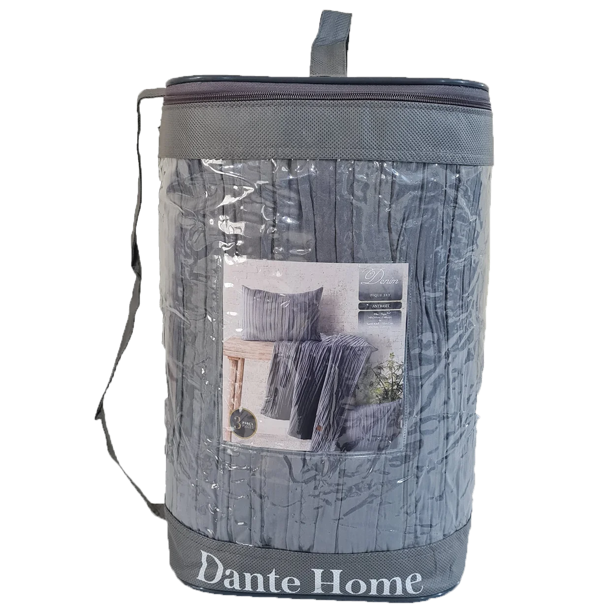 High Quality Soft 100 Cotton King Size Bedspread Set Green Color 3pcs