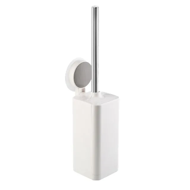 BP026 Household Wall-Mounted Bathroom Set Punch-Free Toilet Brush with Soft Bristle Storage for Toilet Cleaning