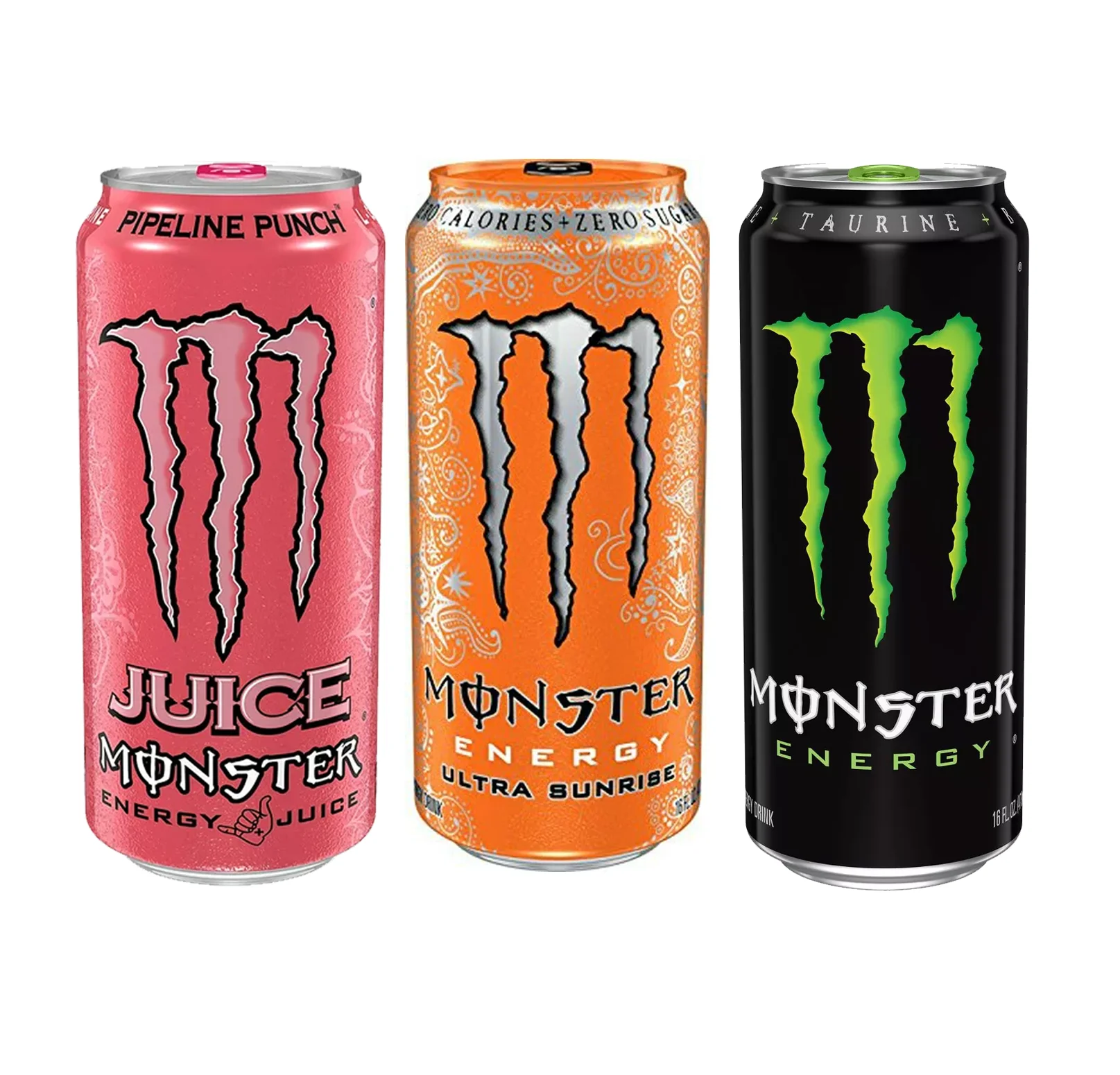 Wholesale Supply of 330ml Carbonated Energy Drinks (Assorted Flavors)Popular Exotic Snacks & Monster Multi-Flavor Energy Drinks