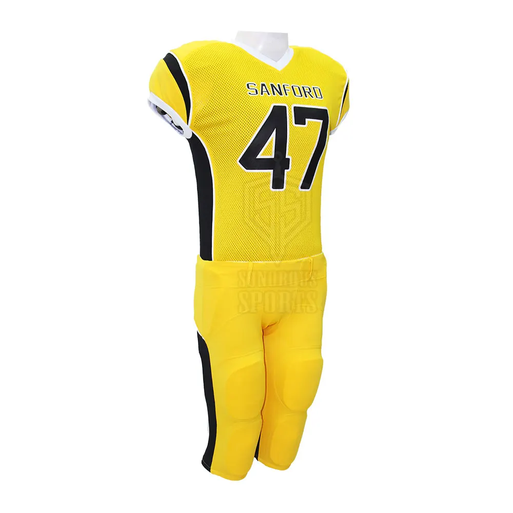 Custom Made American Football Uniform For Men Tackle Twill Youth 