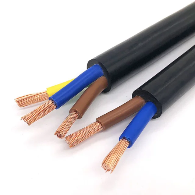 Cheap Price Multi core Pure Copper Flexible Power Cable 3x2.5 3x1.5 mm Solar Panel Cable 2x2.5 2x1.5 2 Core Flexible Cable