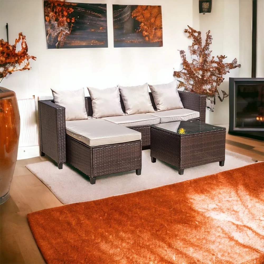 Flexiweave Rattan Seating Buy Home Garden Sofas Garden Rattan Sofa Patio Outdoor Rattan