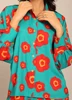 Sea Green and Red