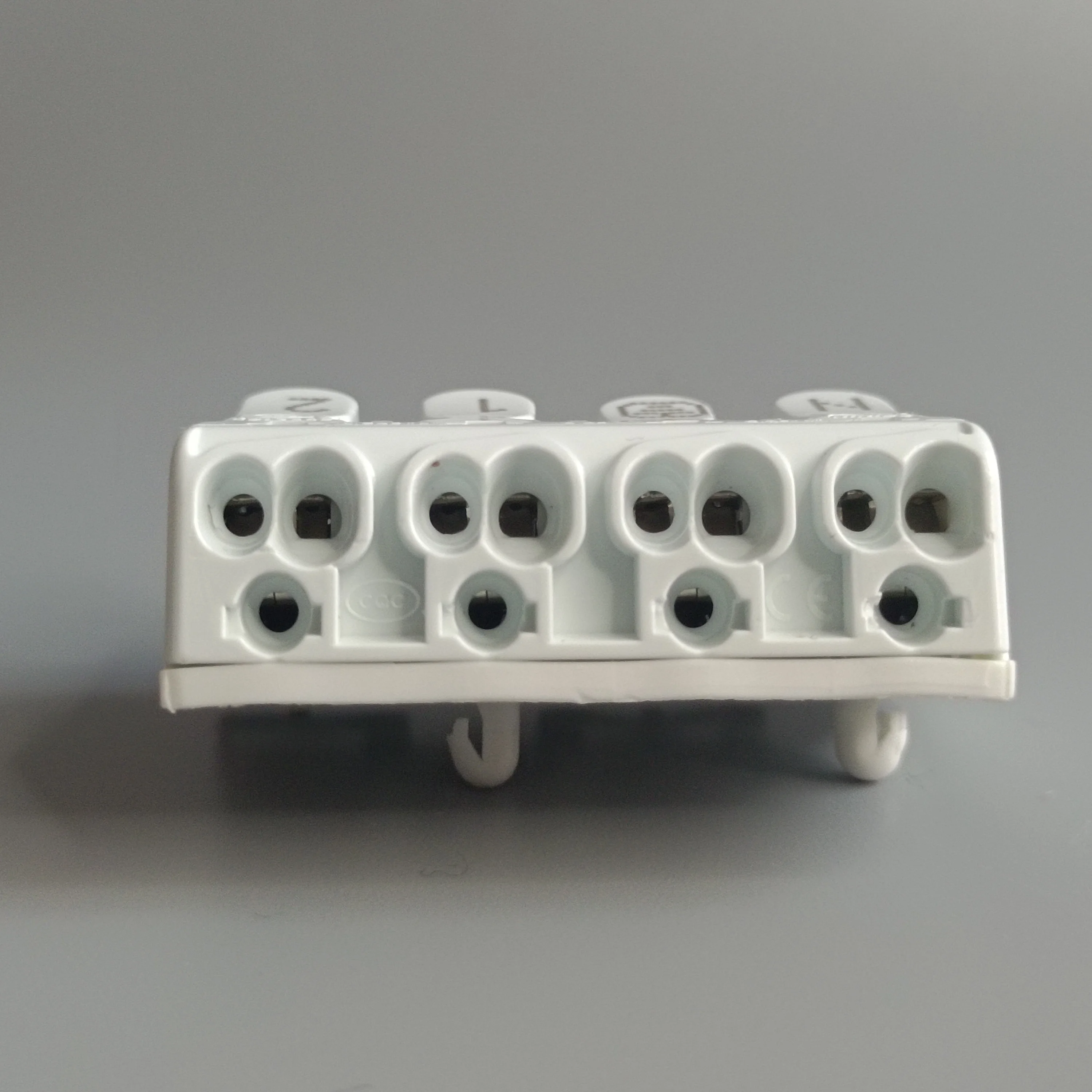 Пружинная Клеммная колодка 4P, электрические разъемы для многопроводного электрического кабеля, зажим, Бесплатный винтовой штекер