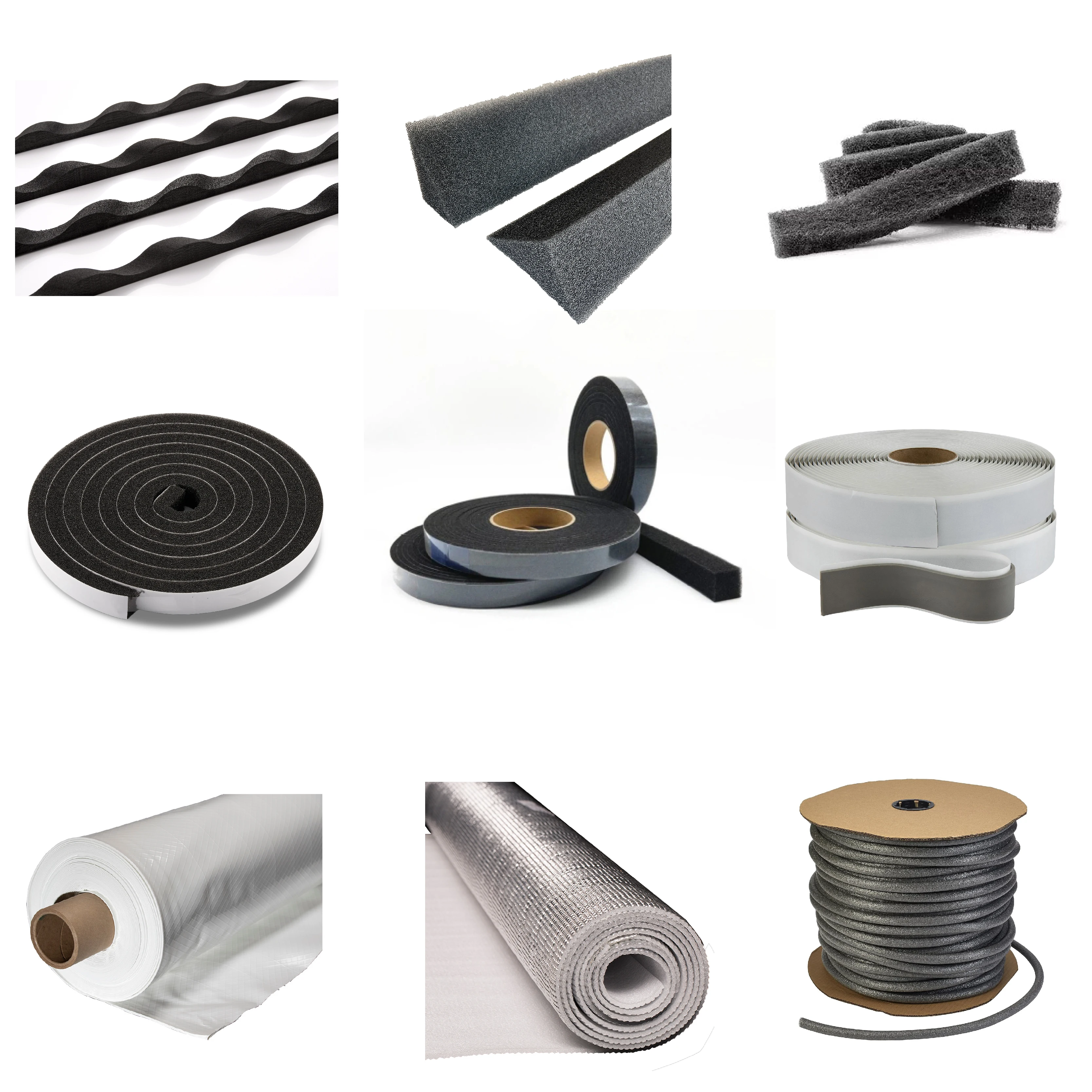 Open Cell Breathable Coarse Efficiency Filter Foam Landscaping/roof Gutter Water/rain Filter Leaves Resistance Filter Foam