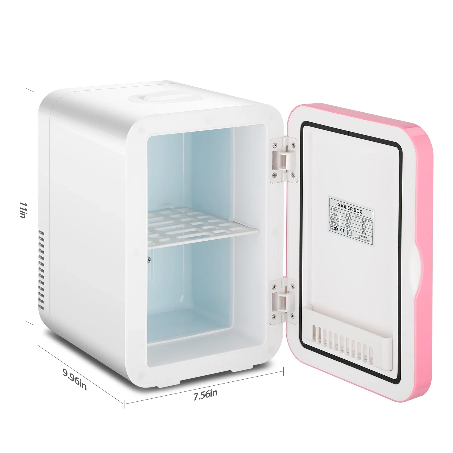 Mini Refrigerator 4l Small Fridge Portable Cold And Hot Fridge Car Mini ...