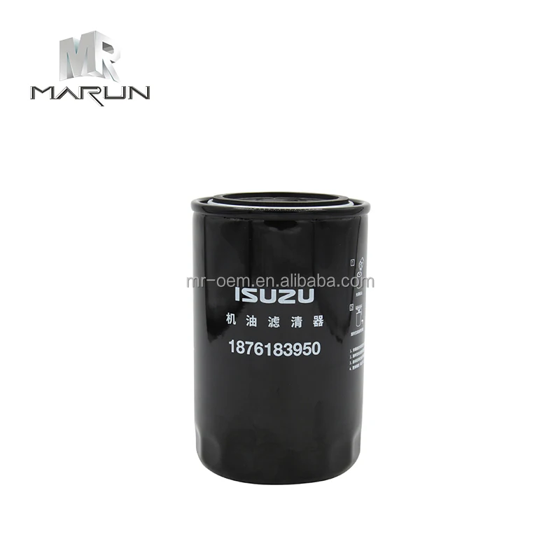 4LE1 4LE2 Element Oil Filter 1876183950 8980756761 for CX75 SK75-8 Excavator Parts