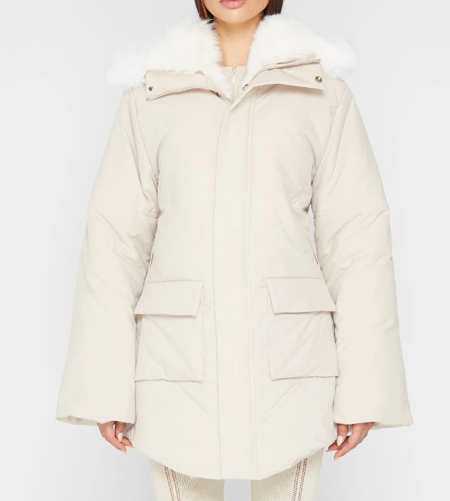 High Quality Wholesale New Fashion Ladies Spring Faux Fur Coats Women Faux 100% Polyester Fur Jacket Coats - Image 1