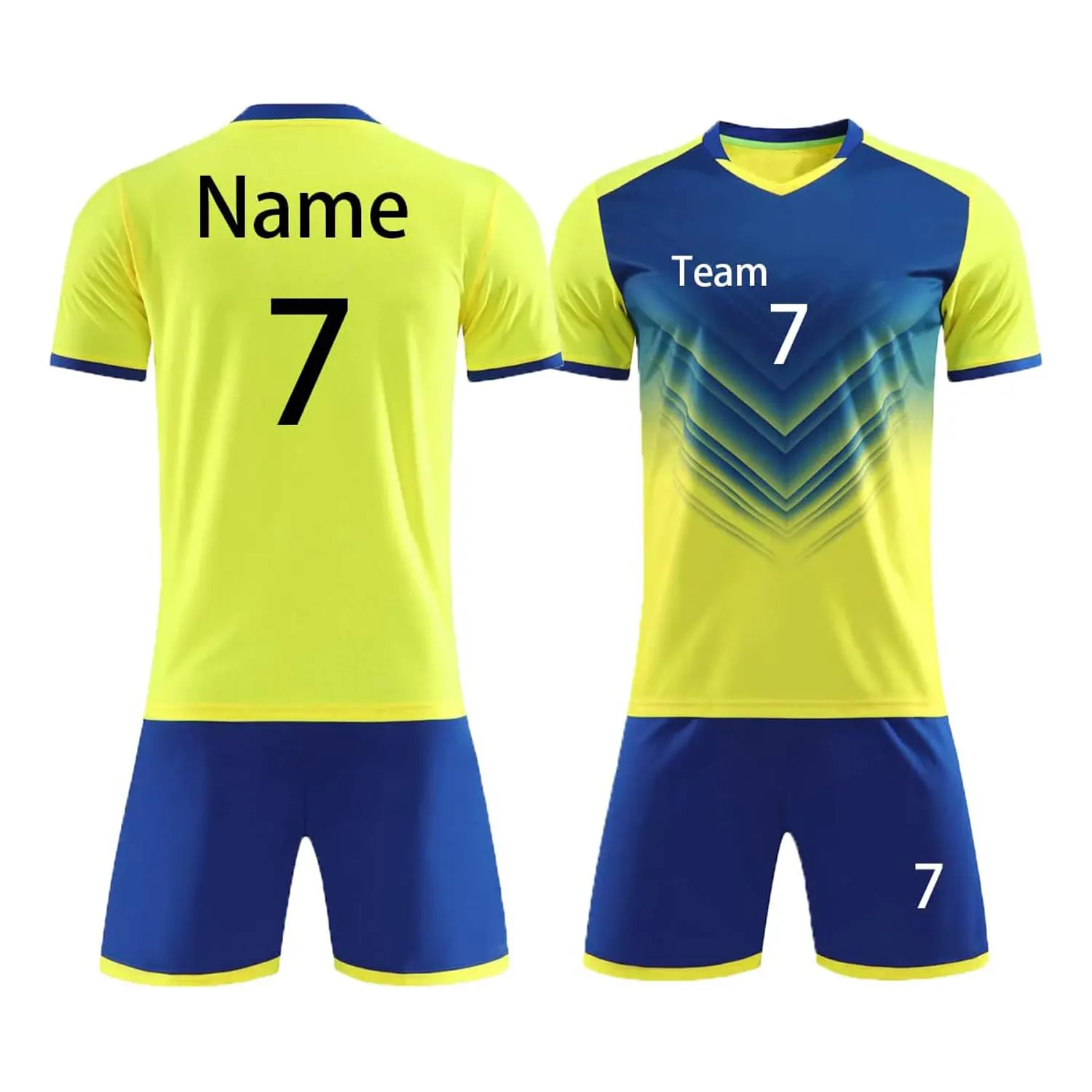 Custom Soccer Uniform For Men Customized Multi Color With Your Own Logo ...