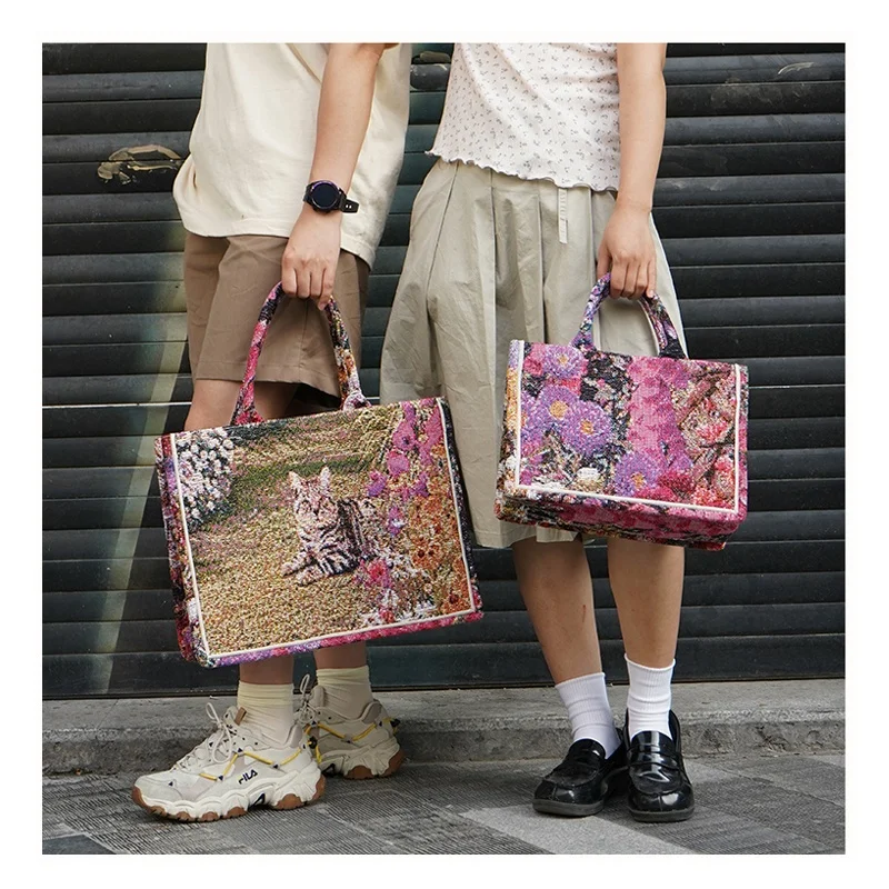 Pink Designer Women'S Tote Bags Luxury Handbags for Ladies Hand