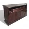 Solid Mahogany Wood - Walnut Color and Custom