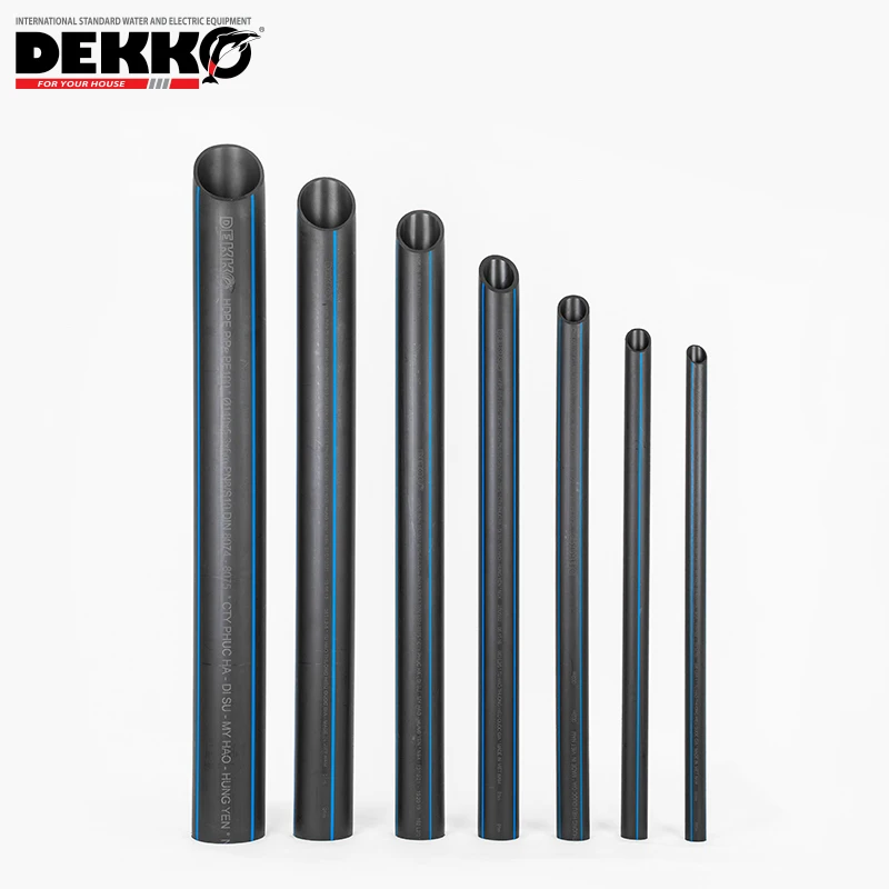 Wholesale Water And Drainge High Quality Black Plastic Pipe Hdpe Pipe
