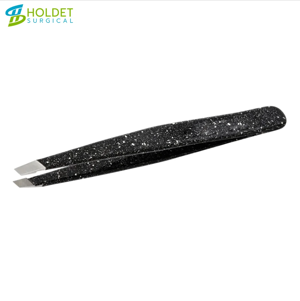 Dusted Onyx Slant Tweezers Buy Superior Calibrated Tension For