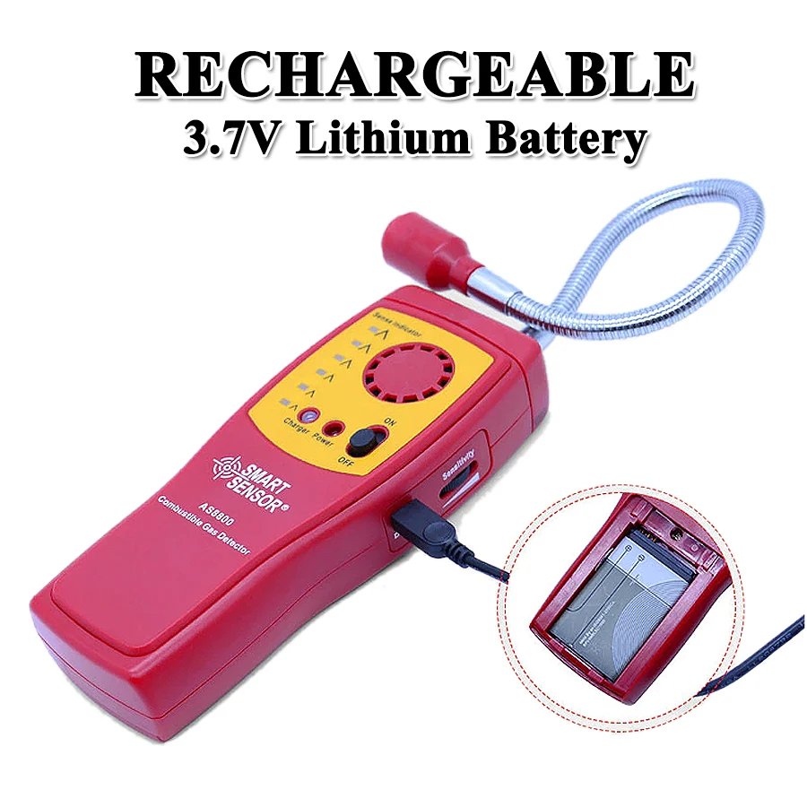 Smart Sensor AS8800 Combustible Gas Leak Detector