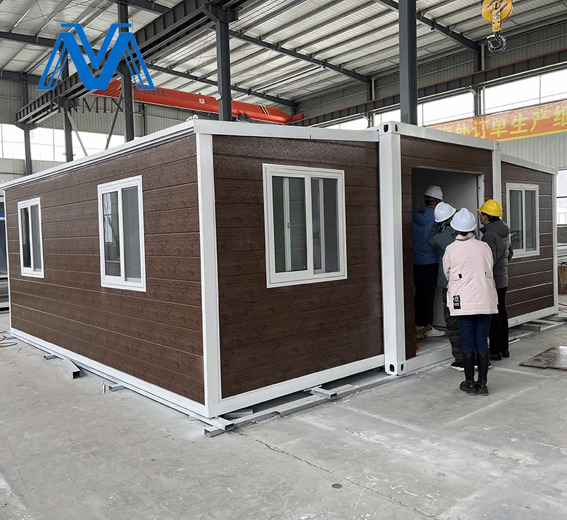 20ft 40ft Expandable Container House With Solar Panels Prefabricated Homes Modular Homes Villa 5362