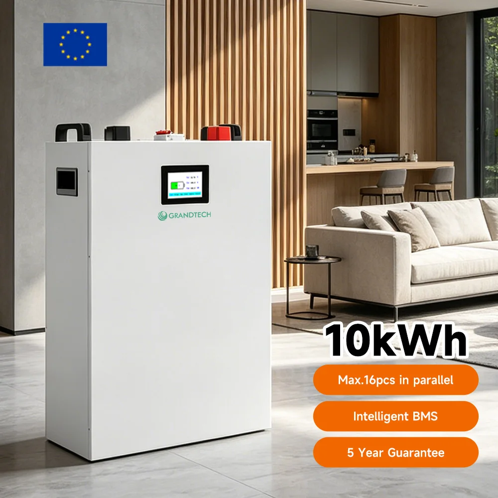 Litiy-ion akkumulyator, 51,2 V, 10 kWh, 200 Ah, 20 kWh, past kuchlanishli quyosh energiyasi saqlash uchun LiFePO4 litiy akkumulyatori, 48 V LiFePO4 akkumulyator to'plami