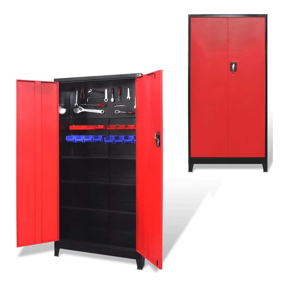 Double-door Upright Tool Cabinet, OEM