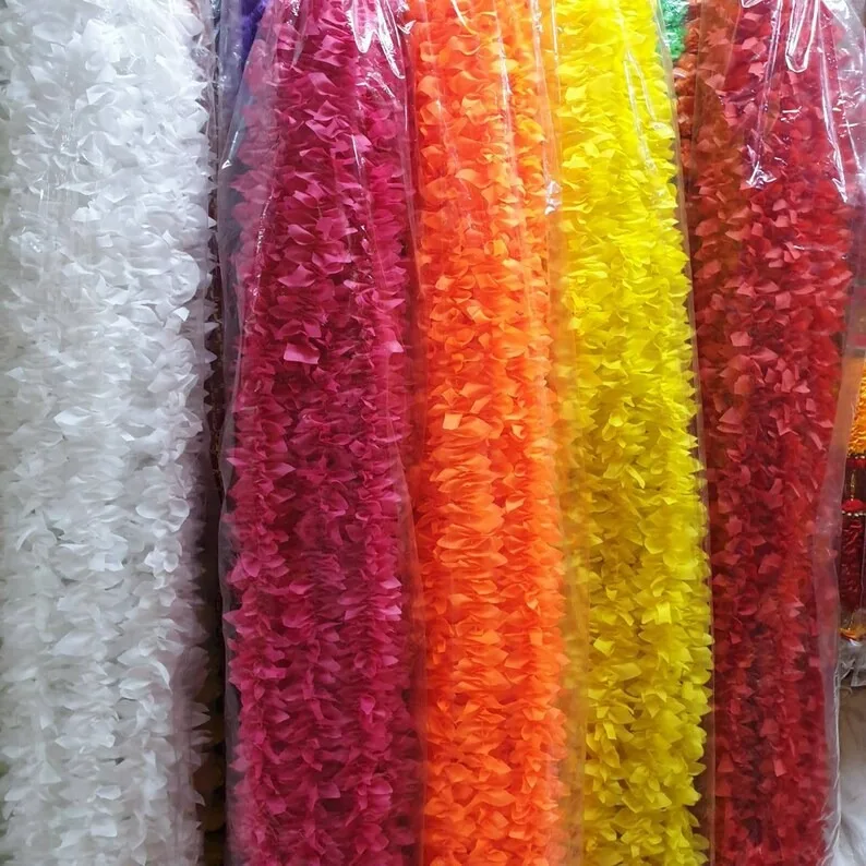 Artificial Jasmine Flower Garland String For Indian Wedding And Party