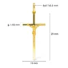 Or jaune 29x16mm