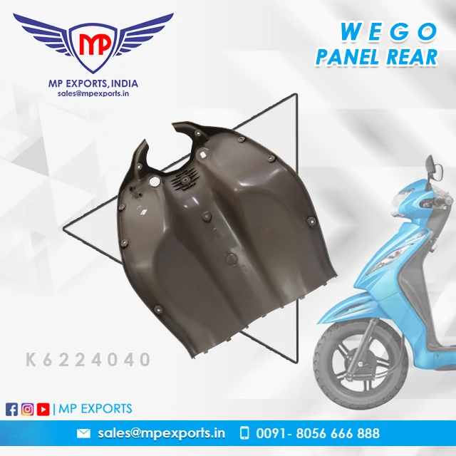 Indian Quality Panel Rear Two Wheeeler Spare Parts for TVS Wego for Sale at  Competitive Price