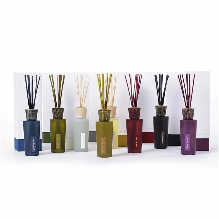 product promotion perfume fragrance air freshener long lasting aromatherapy natural rattan sticks clean scented decor reed diffuser set-8