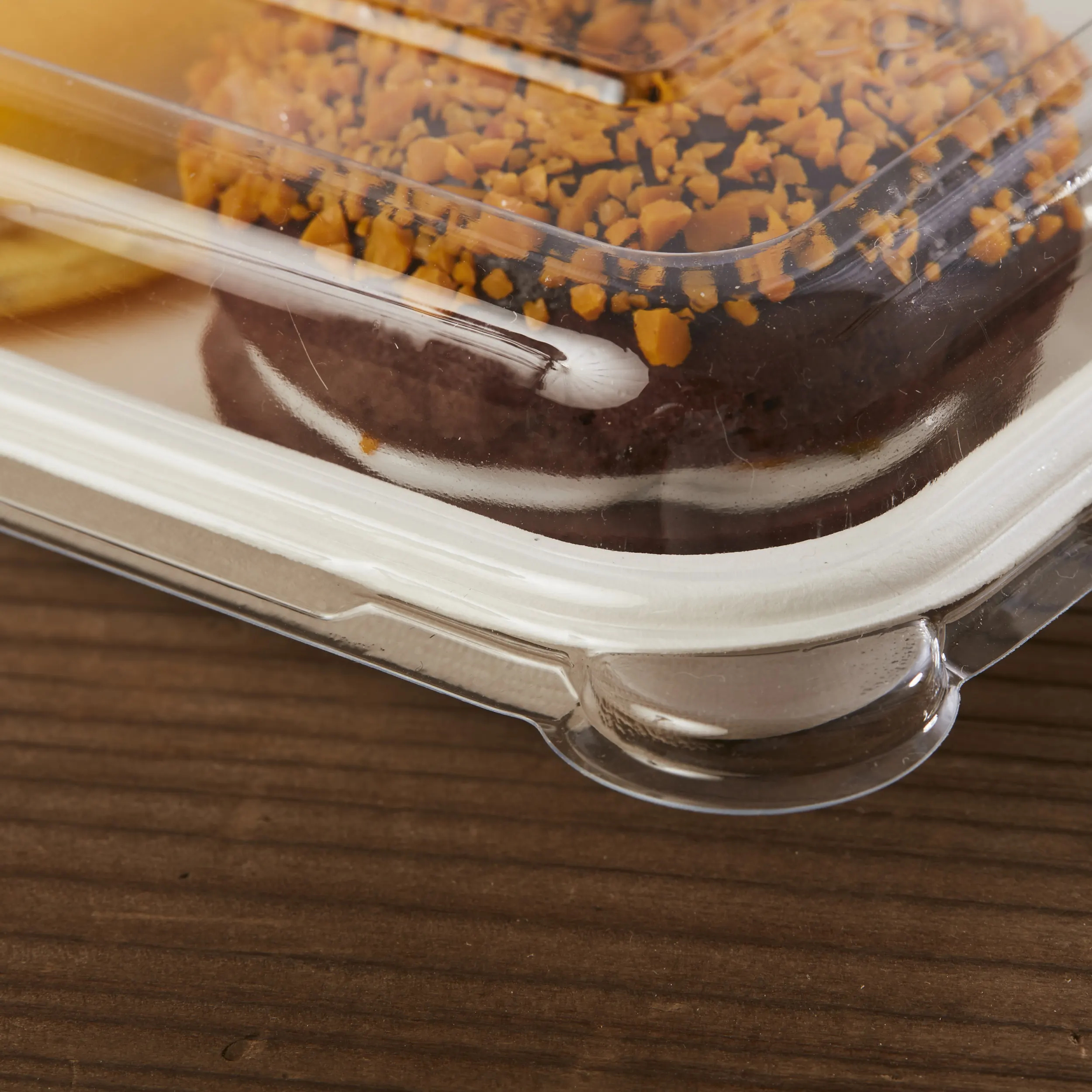 Биоразлагаемый пищевой одноразовый пластиковый фруктовый отсек лоток с