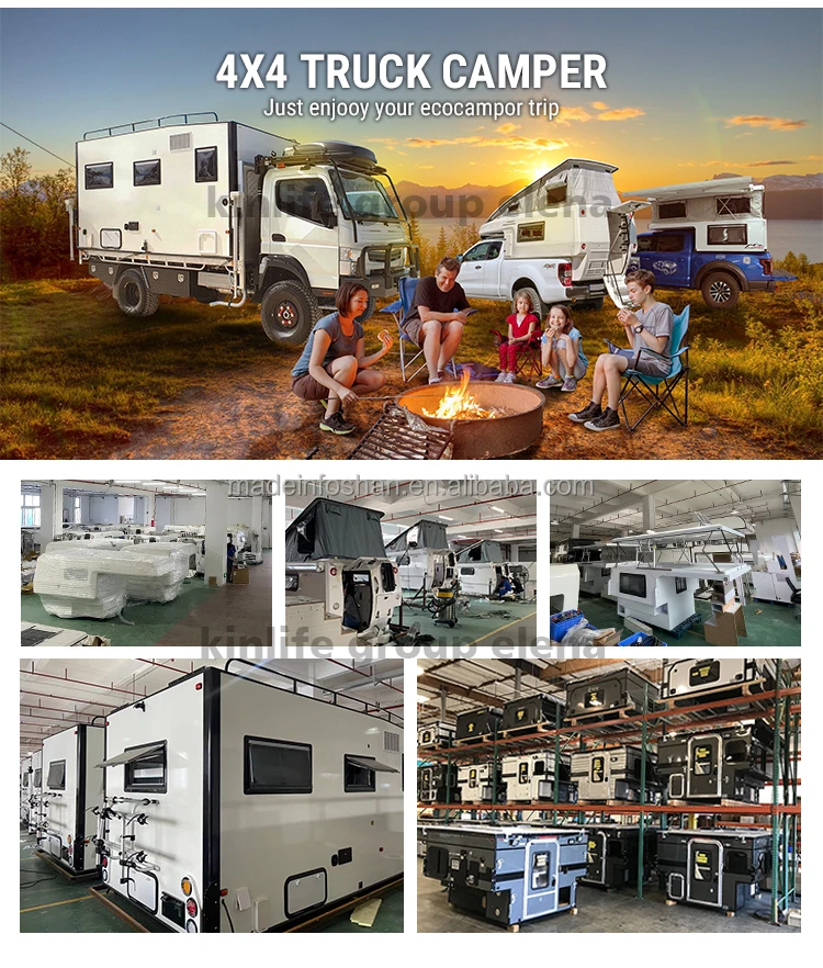 4x4 Pop Up Ppo Out Ecocampor Waterproof Truck Camper Fiberglass Buy