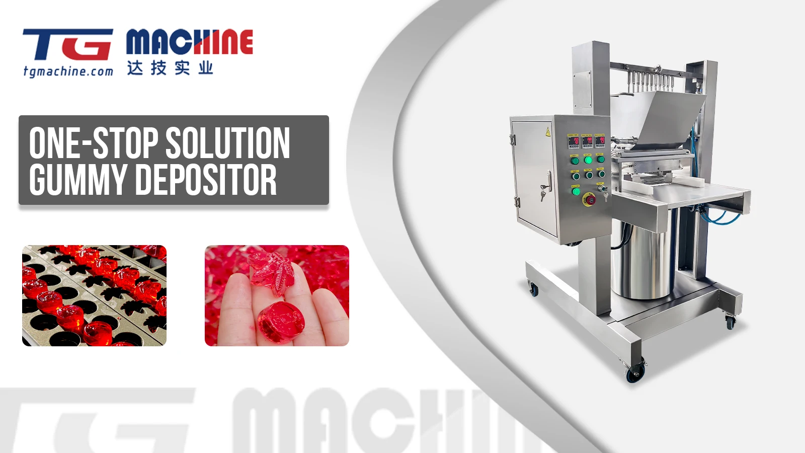 Small Scale Lab Use Gummy Depositor Equipment for Making Soft Candy for ...