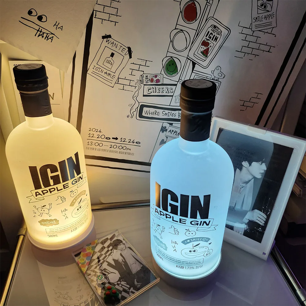 IGH Made in Korea Apple Gin 500ml - 40% Alcoholic Beverage with